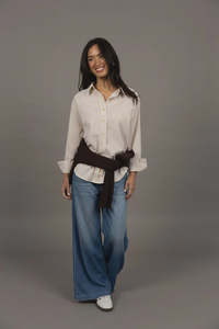 Nala Stripe Shirt Sand