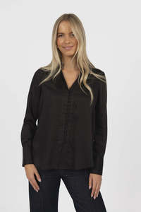 Tops: Poppy Shirt Black