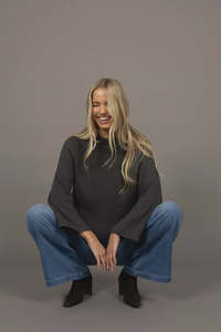 Anchor Sweater Charcoal