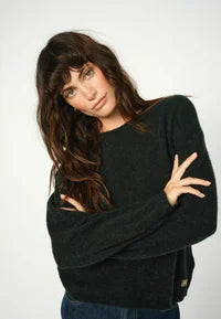 Jumpers: Mape O Neck Knit Scarab