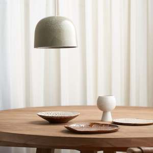 Robert Gordon: Ceramic Pendant Bell Light Large