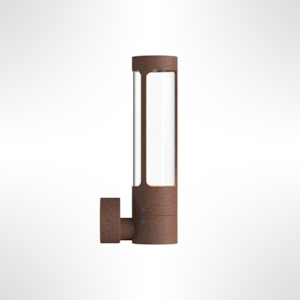 Outdoor: Helix Wall Light | Corten