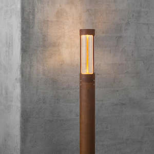 Outdoor: Helix Garden Light | Corten