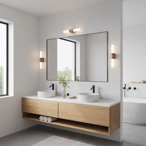 Wall Lights: Helva Double Wall Light