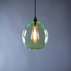 Pendant Ceiling Mounted: Wanda Coloured Glass Pendant - Standard