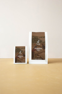Coffee Beans: Ethiopia Coffee Single Origin - Chelbesa Organic Natural