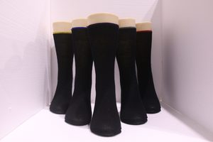 Merino: Fenix Merino Week Business Crew Black 5 Pack