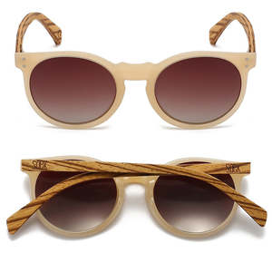 FRASER Brown Polarised Lens l Walnut Arms