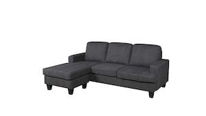 sofa: 3 Seater Sofa with Reversible Chaise - ON SALE - $100 OFF