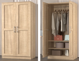 Wardrobe: Wardrobe - Free Standing - 2 Doors - On Sale 20% off
