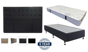 bedroom: Bed Combo Deal – Includes Mattress/Base/Headboard – 4 Sizes – Up to 12% Off & Free Delivery Auckland