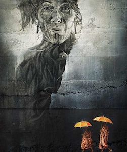 Portrait Sofia Minson Artist: Dao Street Wall