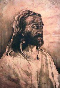 Portrait Sofia Minson Artist: Māori Jesus