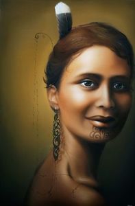 Portrait Sofia Minson Artist: Tīpuna