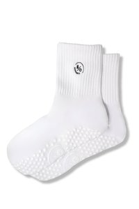 Core Collection: Crew Ribbed Grip Sock - SO Fitness