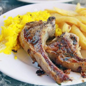 Chicken on Chips rice – Sofra Turkish Cafe