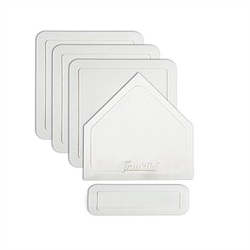 Field Equipment Bases Screens Machines: Throw down Rubber Base Set