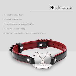 For Couples: Kitty Ring Slim Choker