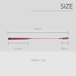 For Couples: Leather Crop - Red