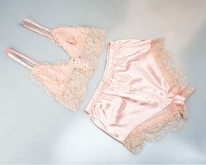 Lingerie Fashion: 2 Pieces Casual Sleepwear