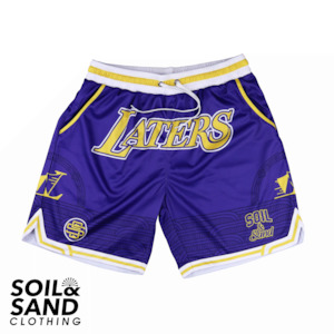 Laters Shorts – Deep Purple Soil and Sand