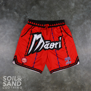 Māori Shorts – Red Soil and Sand