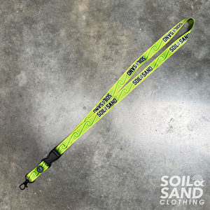 Lanyard – Lime Green Soil and Sand