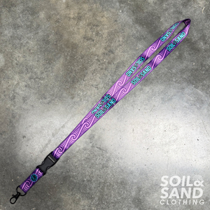 Lanyard – Purple Soil and Sand