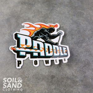 Paddle Power – Sticker Soil and Sand