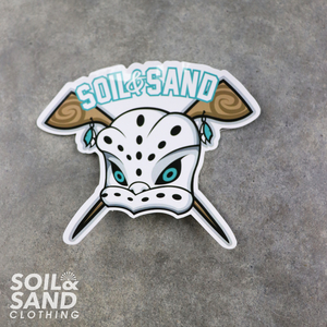Mighty Māori – Sticker Soil and Sand