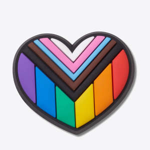 Jibbitz Pride Inclusion heart