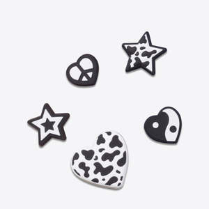 Crocs: Jibbitz Mono BnW 5 Pack