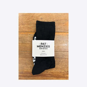 Pat Menzies Ribbed Crew Sock
