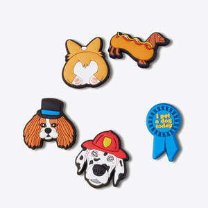 Jibbitz National Dogs Day 5 Pack