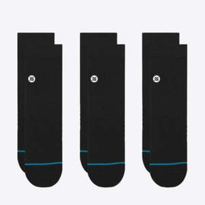 Icon Quarter Sock 3 Pack