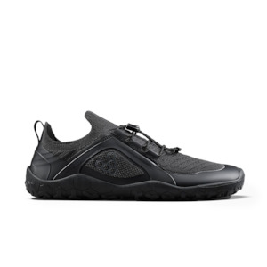 Womens Vegan: Vivobarefoot Primus Trail Knit FG Womens Obsidian