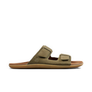 Vivobarefoot: [PRE-ORDER] Vivobarefoot Sensus Yin Slide Womens Dark Olive (ETA. LATE MARCH)