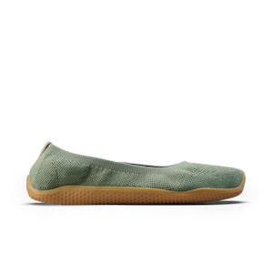 [PRE-ORDER]Vivobarefoot Asana Yin Ballerina Knit Womens Dusty Green  (ETA. LATE MARCH)