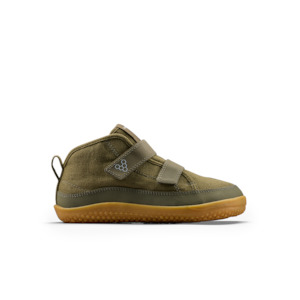 Vivobarefoot Gobi Utility Kids Dark Olive