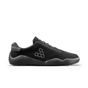 Vivobarefoot Motus Studio Sneaker Leather Mens Obsidian