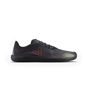 Vivobarefoot Primus Flow Womens Obsidian/Cherry Tomato