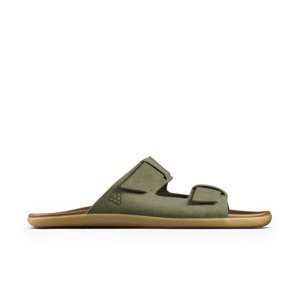 Vivobarefoot Sensus Yin Slide Mens Dark Olive
