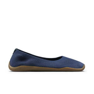 Vivobarefoot: Vivobarefoot Asana Yin Ballerina Knit Womens Deep Ocean