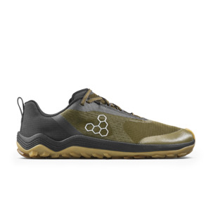Vivobarefoot Primus Trail Flow Mens Dark Olive/Gum