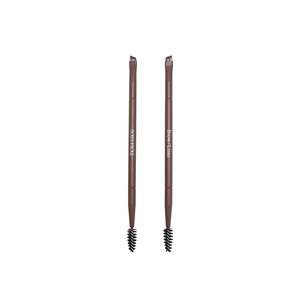 Dual Ended Brow/Liner Brush - Chocolate