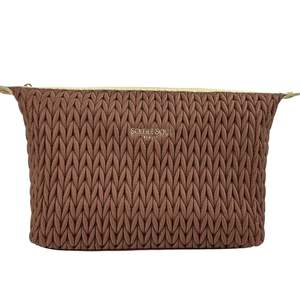 Luna Large Cosmetic Bag Chocolate/Sorbet