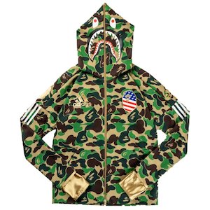 BAPE x Adidas SB Shark Hoodie