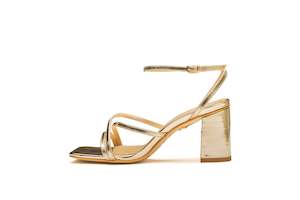 Ky Sandal Heel Gold