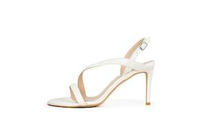 Bridal: Ariana Strappy Sandal White