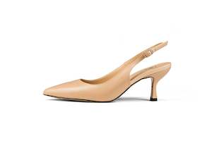 Workwear: Lena Slingback Court Nude